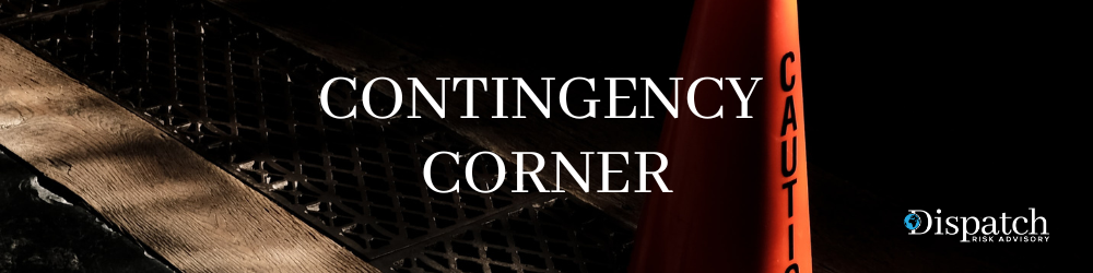Contingency Corner: Security Cameras